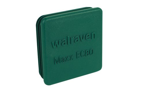 Walraven-Profilendstopfen-Maxx-EC80-Polyethylen-80x80x32-gruen-6566808 gallery number 1